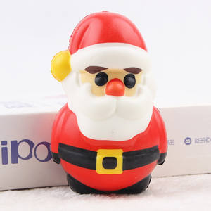 Bola de estrés blando Kawaii, árbol de Navidad de elevación lenta, muñeco de nieve, Reno, Santa, juguetes para Navidad, novedad de 2023 - Product Image 5