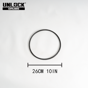 UNLOCK 10-Zoll Anti-Rutsch Gummi-Gel-Drum-Pad-Set |   Geräuschreduzierende Pads für <span class=keywords><strong>Roland</strong></span>/Yamaha E-Drums |   Schützt Netzköpfe, wiederverwendbar - Product Image 2