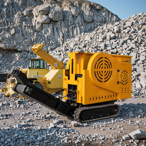 2025 Mini Mobile Backenbrecher für Beton und Stein Kleiner Mobiler Brecher für Bergbau-Erzzerkleinerung und Produktionsanlagen - Product Image 1