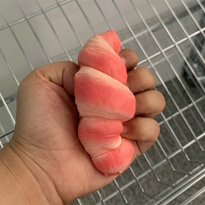 ขนมปังกรีซอร์ส รสช็อกโกแลต วีท ซิมูเลชั่น พียู ครัวซองต์ขนาดเล็ก ฟองดูฟองดูฟรุตต์ ของตกแต่งอาหาร ขนมปังอบกรอบ - Product Image 6