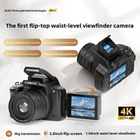 Appareil photo numérique professionnel DC207 68MP 4K 2,8 pouces avec transfert Wifi, zoom 28X, filtre, selfie, vlog, vidéo, compact, intelligent, reflex numérique pour enfants