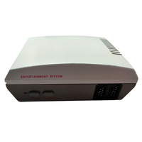 Console de jeu vidéo portable rétro YLW 8 bits 16 bits Mini TV 648 jeux