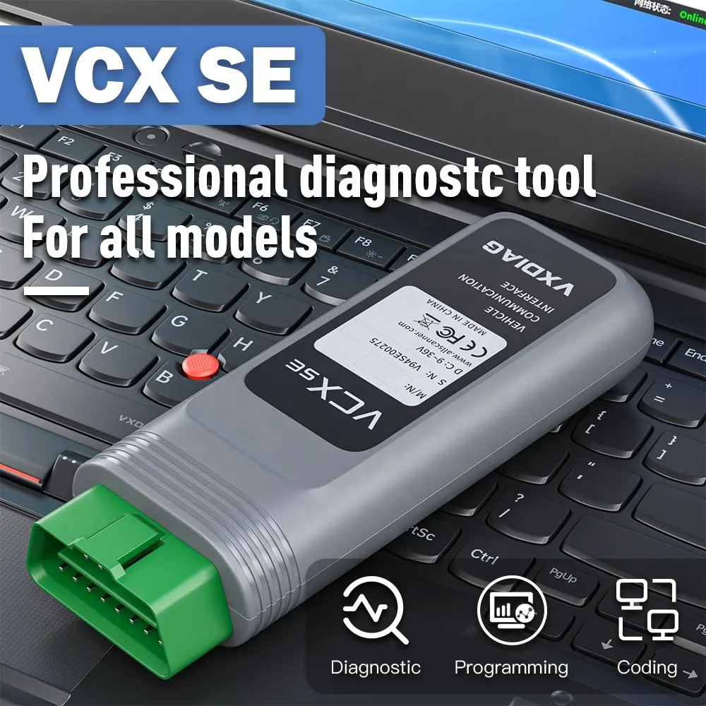 VXDIAG VCX SE pour toutes les modèles, outil de Diagnostic de voiture, programmation d'ecu, Code OBD2, pour BMW, Benz, JLR, Porsche