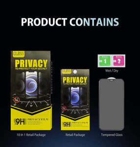 ฟิล์มกระจกนิรภัยป้องกันการสอดแนมความเป็นส่วนตัว14 15 Pro สำหรับ iPhone 16 PRO MAX 12 13อุปกรณ์เสริมโทรศัพท์มือถือ - Product Image 5