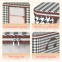 Pliant Non-tissé Boîte De Rangement Armoire Ménage Pliable Recevoir Sac Pratique Pliable Tissu Vêtements Boîte De Rangement