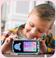 Cartoon Hd Camera Speelgoed 2.8-Inch Kids Baby Kid Smartphone Met Flip Camera Game Wekker Oplaadbare Cadeau Videocamera