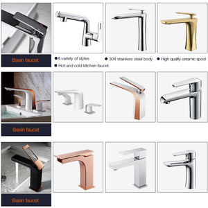 Nouveau design noir mat salle de bain lavabo évier robinet mitigeur/grifo De Lavabo/torneira Da Bacia - Product Image 4