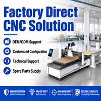 Machine de découpe CNC ATC moderne avec étiqueteuse automatique et scie de découpe, routeur CNC 3018 pour fabricants de meubles