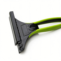 Brosse à neige et grattoir à glace 2 en 1 AutoErizo pour voiture, outil de déneigement de pare-brise d'hiver, poignée ergonomique, pelle à glace pour vitres