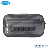 Sac banane imperméable SINOTOP pour vélo et moto, pour femmes et hommes, sac bandoulière, sports de plein air, durable, OEM, PVC, logo personnalisé