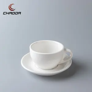 유럽식 세라믹 커피 컵 세트 접시 클래식 디자인 찻잔 선물용 프렌치 바 커피 컵