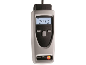 Tachymètre à contact photoélectrique Testo 470, instrument de mesure de vitesse avec capacité de 100 000 tr/min - Product Image 1