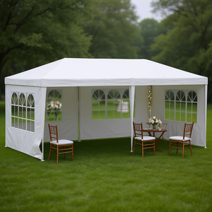 Carpa para Fiestas y Bodas Grand Haven 20x10 con Paredes Laterales Removibles, Estructura de Aluminio, Tela de Poliéster, Toldo para Exteriores - Product Image 2