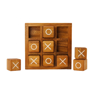 Juego <span class=keywords><strong>Tic</strong></span> Tac Toe para niños y juegos de mesa familiares Viaje 3D de decoración para sala de estar y juegos de mesa de café - Product Image 2