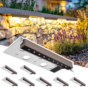 ไฟ LED 1.5W แบบรวมในตัวสำหรับตกแต่งสวนภายนอกอาคาร วัสดุอะลูมิเนียม ใช้พลังงานไฟฟ้าแรงต่ำ มาตรฐาน IP65 สำหรับจัดสวน - Product Image 1