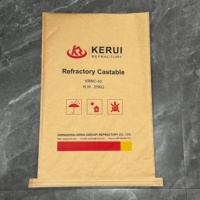 Sac composite papier-plastique robuste 3-en-1 avec doublure intérieure en PE pour le stockage de granulés plastiques, de résine technique et l'emballage industriel