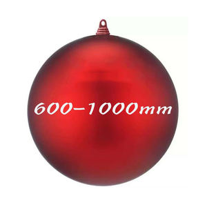 كبير من البلاستيك لعيد الميلاد ، لتعليق مركز تسوق مخصص كبير مطلي بالكهرباء ضوء لامع لامع - Product Image 6