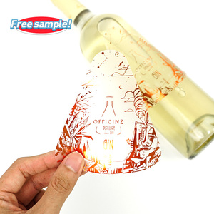 Tùy chỉnh Glossy cán nhãn rượu vang tạo ra của riêng bạn nhãn rượu vang Nhãn Nhãn Trong suốt - Product Image 1