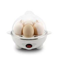 Cuiseur à œufs électrique portable mini, cuiseur vapeur, capacité pour un seul œuf, arrêt automatique, cuiseur à œufs électrique pour le petit-déjeuner