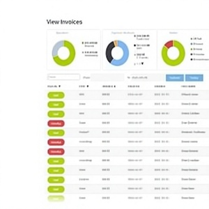 Plataforma de Gestión de Facturas para crear, enviar, realizar seguimiento y administrar facturas, pagos, gastos y registros financieros de manera eficiente. - Product Image 1