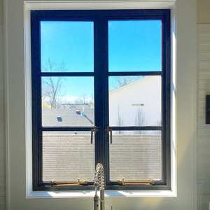 Hnfrc หน้าต่างเหล็กกั้นความร้อนกระจกสองชั้นทนต่อพา<span class=keywords><strong>ย</strong></span>ุเฮ<span class=keywords><strong>อร</strong></span>ิเคนและประตูสำหรับบ้าน - Product Image 1