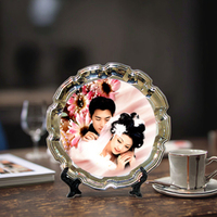 Vente directe en usine de plaque métallique de dentelle de haute qualité de 10 \ "planche de sublimation personnalisable et personnalisée cadeaux pour événements