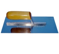 Flotteur en acier inoxydable 304, pour truelle avec une longue manche en bois