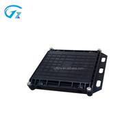 Vente en gros Mini fermeture d'épissure à fibre optique 12F 24 cœurs type horizontal IP65 antenne extérieure pendu équipement à fibre optique