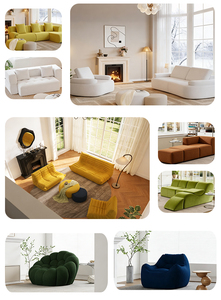 Sofá en Forma de L, Comprimido al Vacío, de Espuma Completa, Diseño Moderno y Simple, Combinación de Telas <span class=keywords><strong>Modulares</strong></span> <span class=keywords><strong>para</strong></span> Sala de Estar en Apartamentos Pequeños - Product Image 5