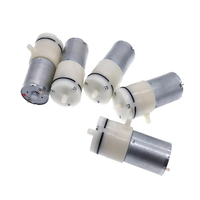 Pompa Udara 3.7V/6V/12V 370 Motor Vakum Mikro Elektronik Mini untuk Instrumen Kecantikan Perawatan Medis Pompa Payudara P370 5V
