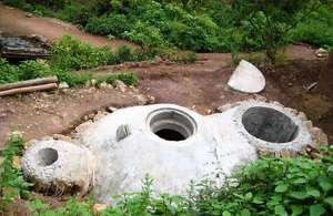 Bâche de bassin extérieur pour élevage de poissons - Product Image 5