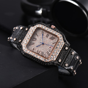 Nuevo Reloj de Cuarzo de Lujo para Hombre 2026, de Alta Calidad, con Incrustaciones de Zirconia, Reloj de Moda Masculino - Product Image 1