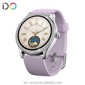 Reloj Inteligente con Correa de Metal, Pantalla Táctil de Lujo, Certificación CE, ROHS, FCC, Reloj Inteligente para Mujer, Oro, Plata, <span class=keywords><strong>Acero</strong></span> <span class=keywords><strong>Inoxidable</strong></span>, Novedades, Monitor para Mujer - Product Image 2