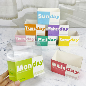 Eco Custom Design Disposable Greaseproof Paper and Box <strong>for</strong> Thick Egg Burst Toast Sandwich Burger Bakery Takeaway Packing - Product Image 1