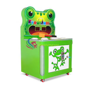Mini borne d'arcade électrique Whack Mole 220V/110V, pousse-pièces, pour enfants, centres commerciaux et salles de jeux, en métal et bois - Product Image 2