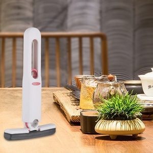 Portable Mini vadrouille maison presser vadrouille cuisine outils de nettoyage voiture <span class=keywords><strong>bureau</strong></span> <span class=keywords><strong>bureau</strong></span> brosse de nettoyage lavage à la main éponge gratuite petite vadrouille - Product Image 1