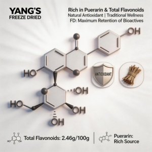 Gefriergetrocknetes Pueraria Lobata Pulver 100% Rein Ohne Zusatzstoffe Lebensmittelqualität Natürliche Isoflavone Wasserlöslich Großhandel für Gesundheit Export - Product Image 5