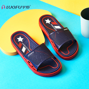 LUOFU 2021 <strong>MEN</strong> Casual Summer Shoes High Quality Wholesale Custom <strong>Cheap</strong> <strong>Men's</strong> <strong>slippers</strong> - Product Image 2