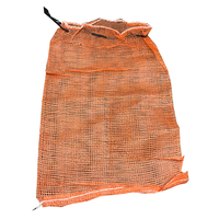 50Kg 100Kg Pp Pe Grote Leno Raschel Mesh Geweven Zakken Plastic Plantaardige Aardappel Ui Brandhout Verpakkingsnetzakken Met Trekkoord