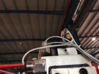 Cisaille à guillotine hydraulique QC11K 12*3200mm pour la découpe de tôles métalliques avec certification CE