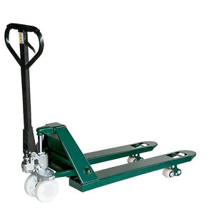 Chariots élévateurs à palettes de 3300 lb de capacité, taille des fourches de 48 po x 27 po, fonctionnement manuel, chariot pour stockage en intérieur, manutention de matériaux, 2 tonnes - Product Image 1