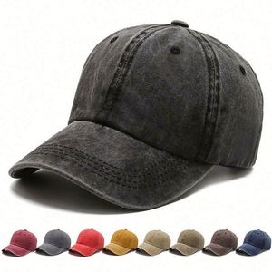 Casquette de baseball vintage en coton lavé personnalisable avec logo, casquette souple style « Dad Hat », broderie personnalisée - Product Image 1