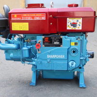 SHARPOWER Grossiste en équipements d'extraction aurifère, moteur diesel monocylindre 4 temps refroidi par eau Zs1115 24HP de haute qualité