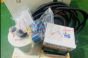 Mini <span class=keywords><strong>Gruppo</strong></span> Elettrogeno Marino da 5KW 6KW 7KW 8KW con Inverter di Potenza Silenzioso e Raffreddamento ad Acqua Generatore Diesel Durevole per Barche - Product Image 6