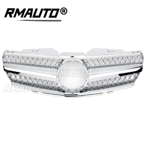 Grilles de calandre avant chromées RMAUTO pour Mercedes Benz Classe SL R230 SL500 SL550 SL600 2003-2006 Kit de carrosserie - Product Image 3