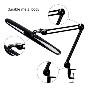 Đèn LED làm việc chuyên nghiệp 9503LED 117 bóng 24W có thể điều chỉnh độ sáng, đèn bàn làm việc, đèn nối mi, đèn làm đẹp - Product Image 2