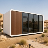 Maison Capsule Modulaire Apple Cabin, Maison Préfabriquée pour Complexe Hôtelier Extérieur, Fabricant de Petites Maisons Capsules de Luxe