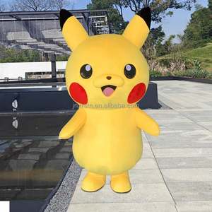 <span class=keywords><strong>Disfraz</strong></span> Inflable de <span class=keywords><strong>Pikachu</strong></span> Unisex para Adultos, Vestido de Camiseta con Estampado de Seda, Diseño Personalizado, Temática Navideña, en Oferta - Product Image 3