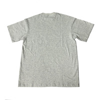 Oversized T-Shirts Grijs Heren Korte Mouw T-Shirt Custom Print Ademend Katoen T-Shirt Voor Mannen Hoge Kwaliteit 100% Katoen