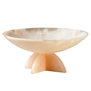 CRAFTS HUB - Tazón para Servir Clásico Tallado en Resina, Hecho a Mano, Ecológico, Duradero, de 6.5 Pulgadas, para Uso Doméstico - Product Image 1